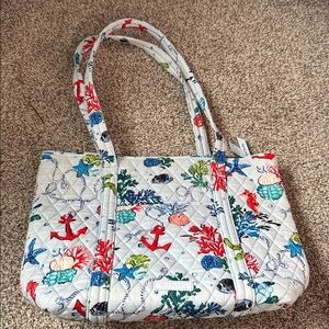 Vera Bradley Colorful Sea Life Tote Bag NWOT
